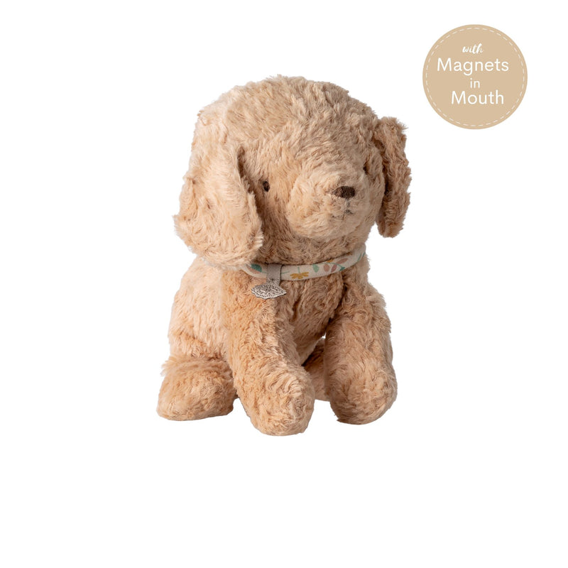 Poodle Puppy, Small - Dusty Powder with Magnet Mouth