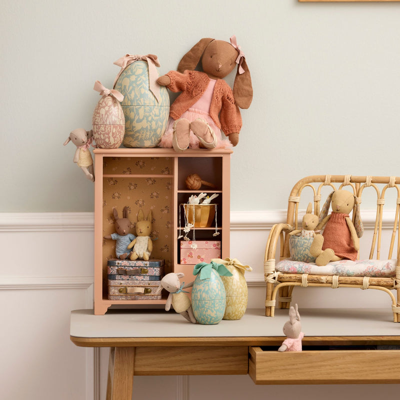 Bunny Size 2, Cream Yellow - Knitted Vintage Rose Dress