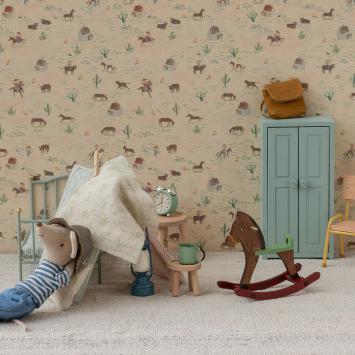 Rocking Horse, Mouse - Dark Brown