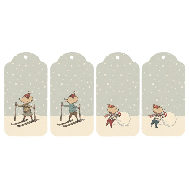Winter Mouse Gift Tags (4)
