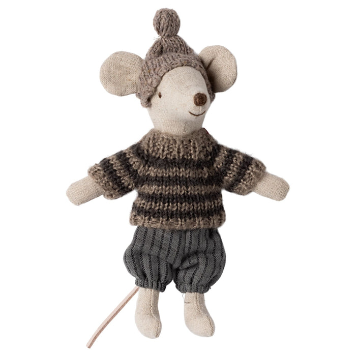 Winter Mouse with Hat Ski Set