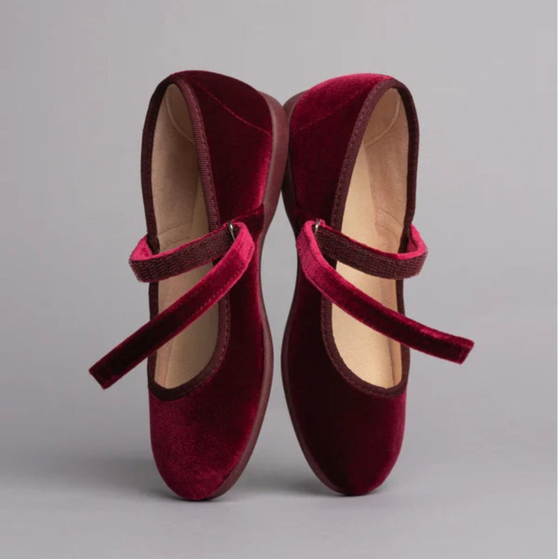 Mary Janes, Cassie Burgundy
