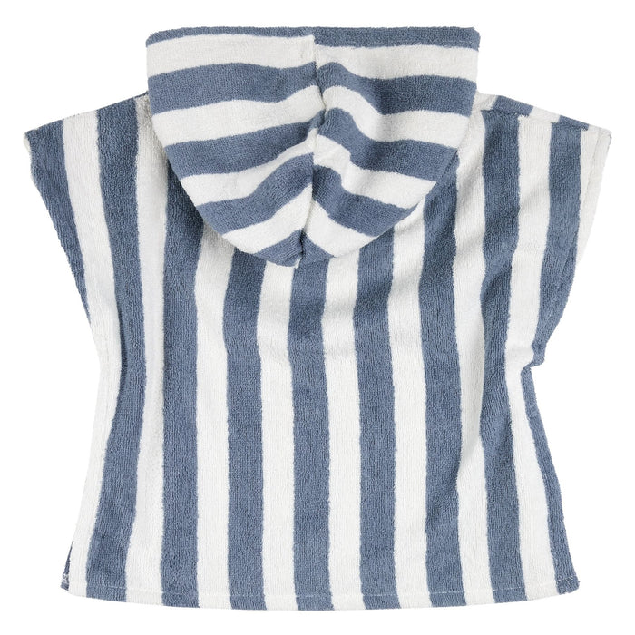 Beach Poncho - Blue Stripe