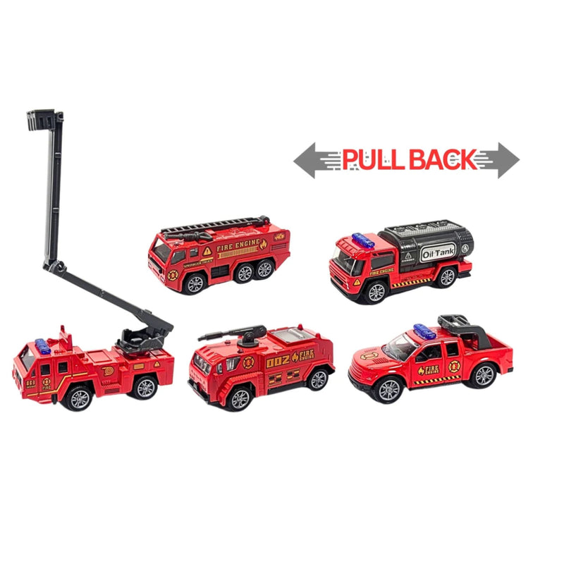 Mini Die Cast Fire Truck