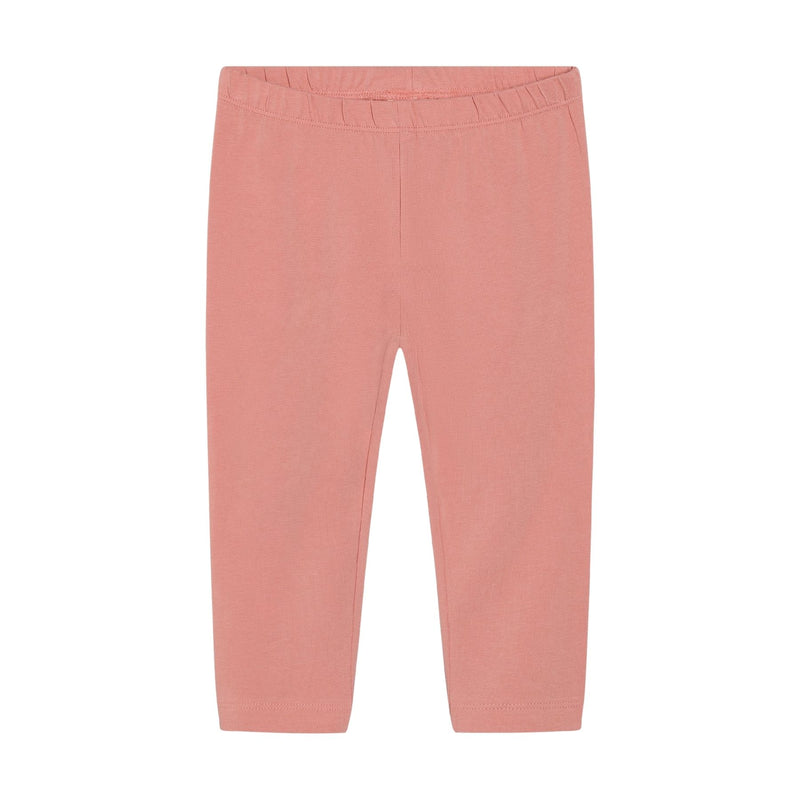 Organic Cotton Girl Leggings Rosette