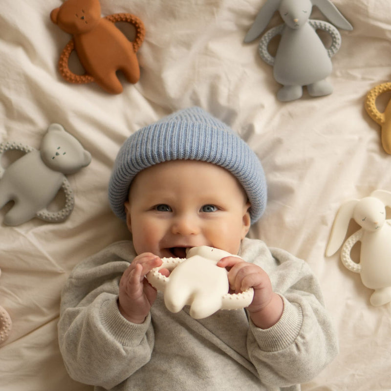 Natural Rubber Teether - Bear
