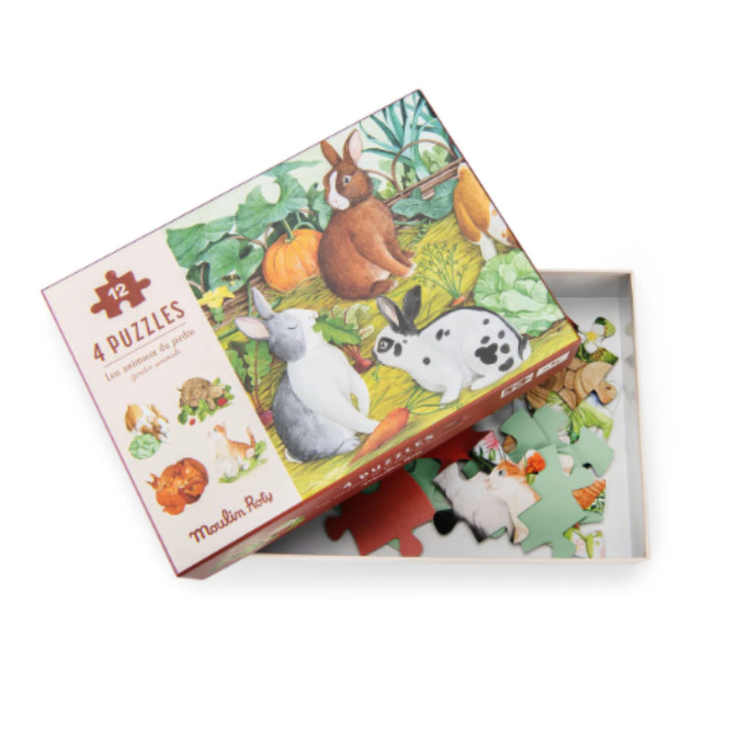 Garden Animals Mini Puzzles