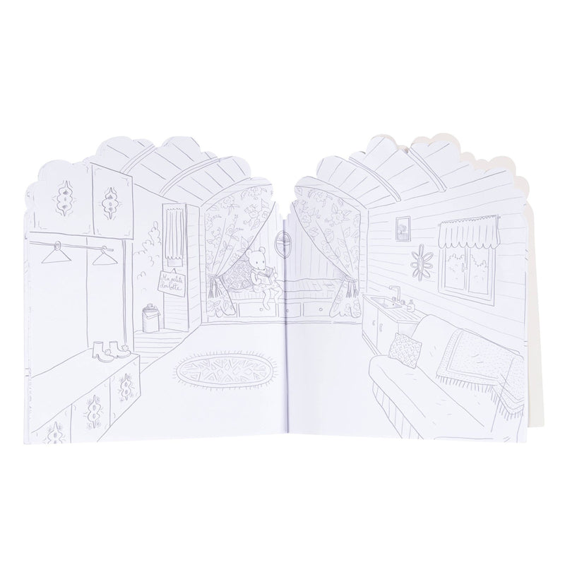 Grande Famille Colouring Book + Stickers