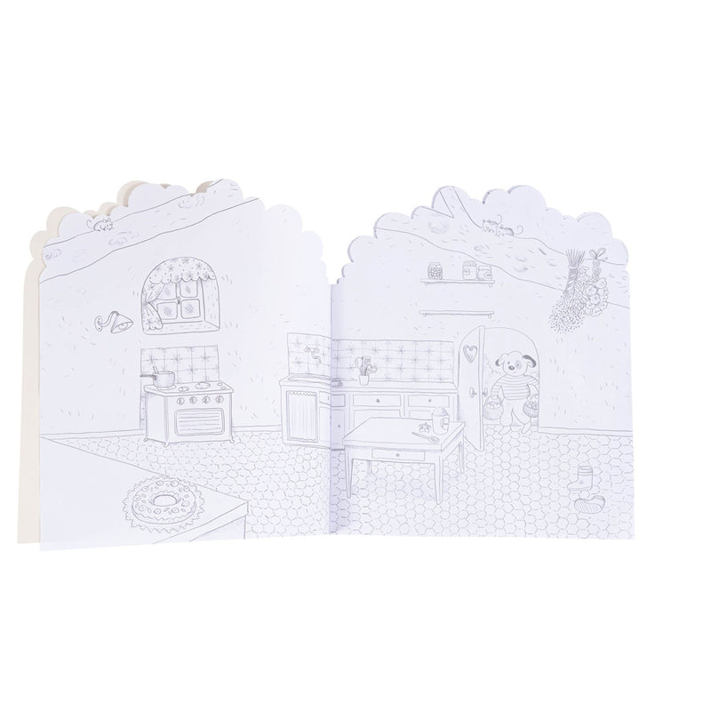 Grande Famille Colouring Book + Stickers