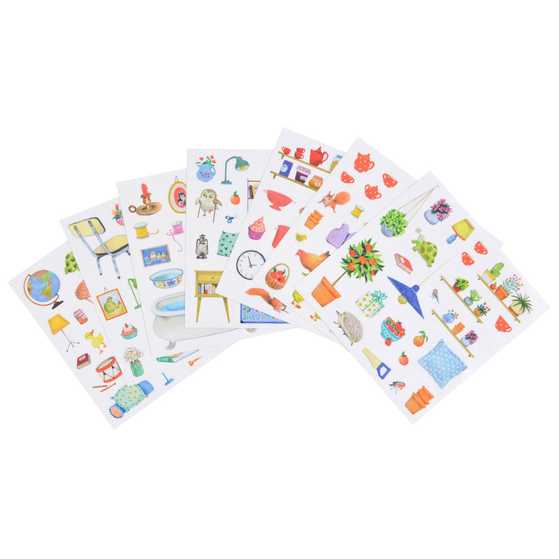 Grande Famille Colouring Book + Stickers