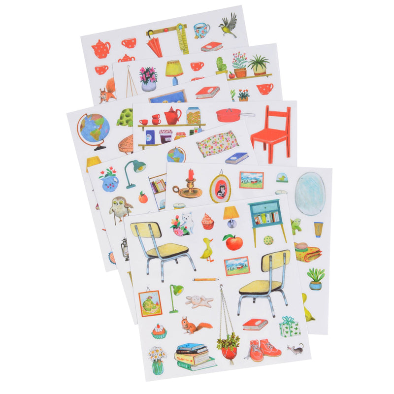 Grande Famille Colouring Book + Stickers