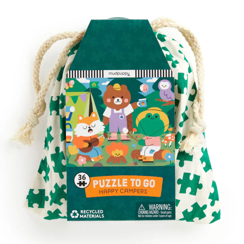 Puzzle To Go Happy Campers