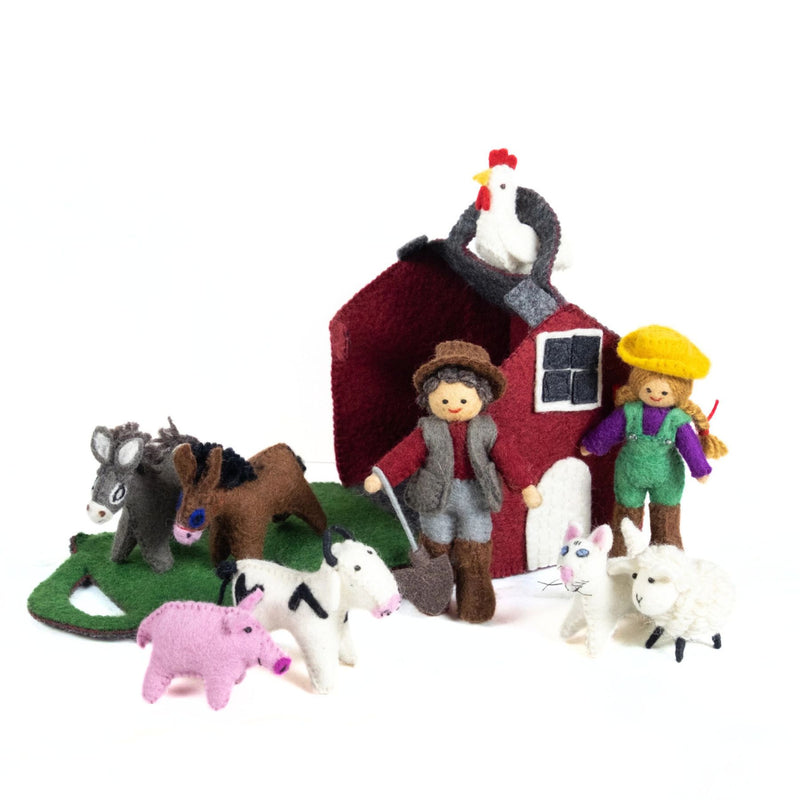 Felt Animal Farm Set