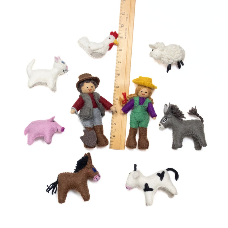Felt Animal Farm Set
