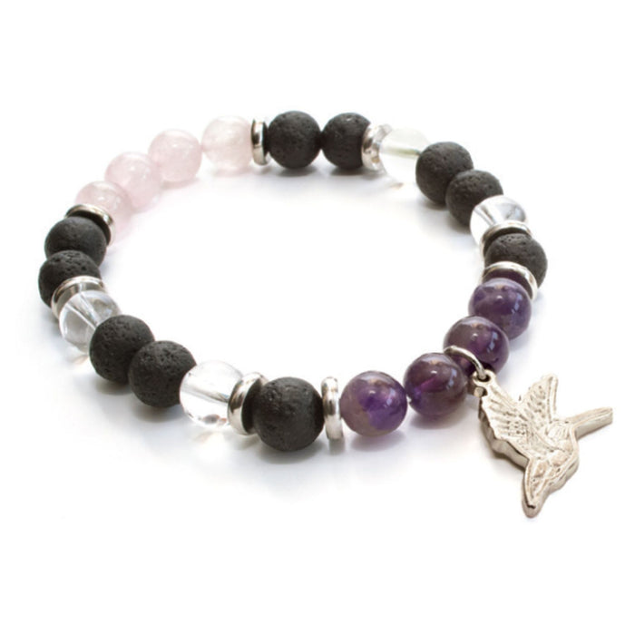 Healing Bracelet - Hummingbird Heart