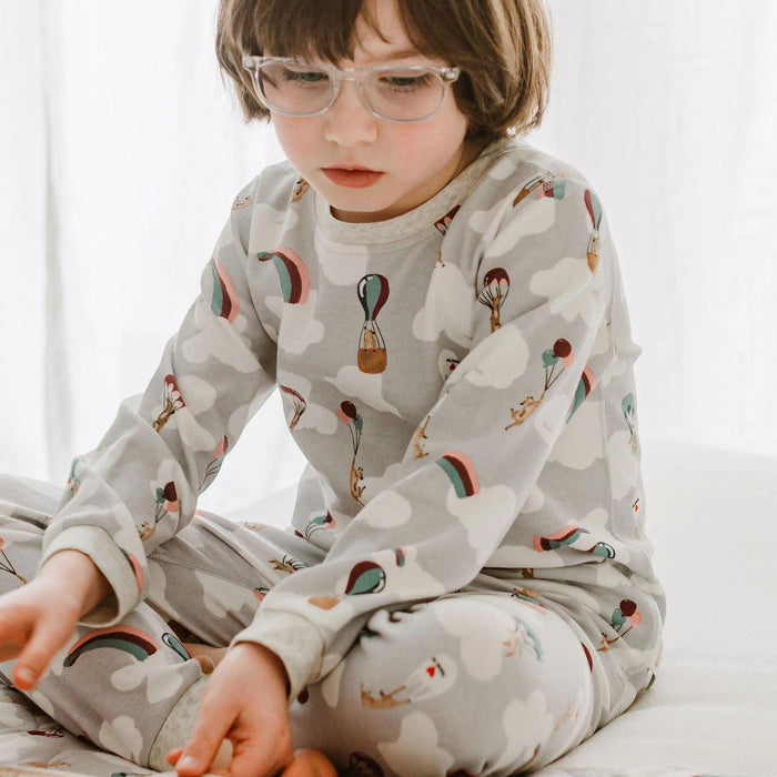 Organic Cotton Two-Piece Long Sleeve PJ Set