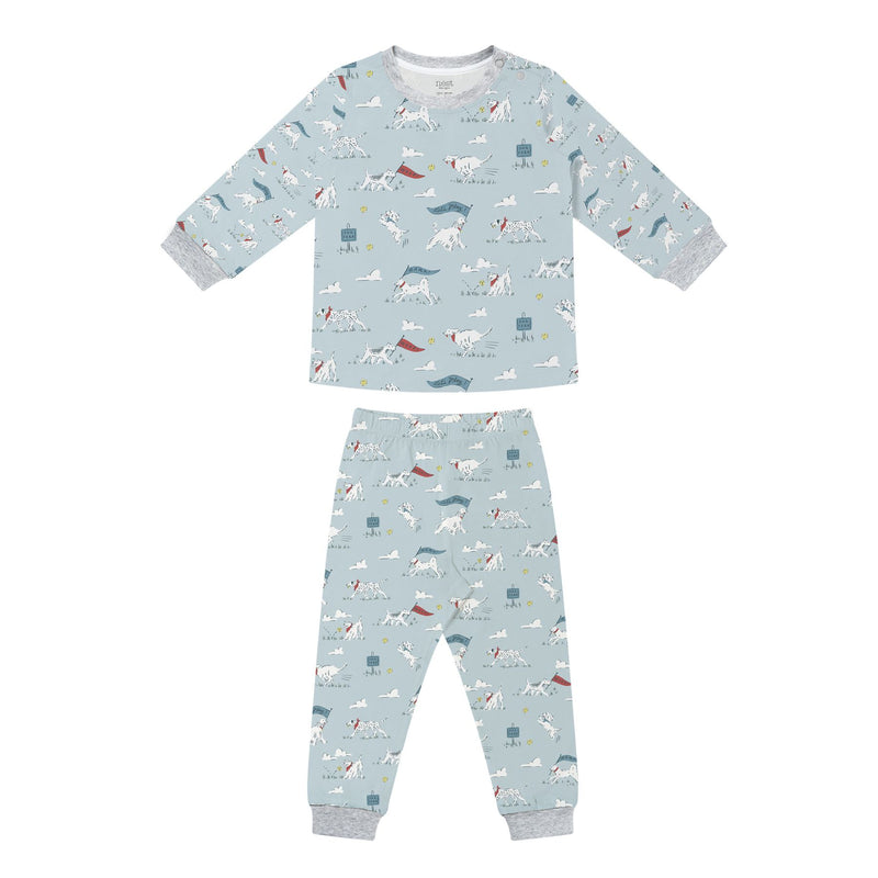 Bamboo Long Sleeve Two-Piece PJ Set