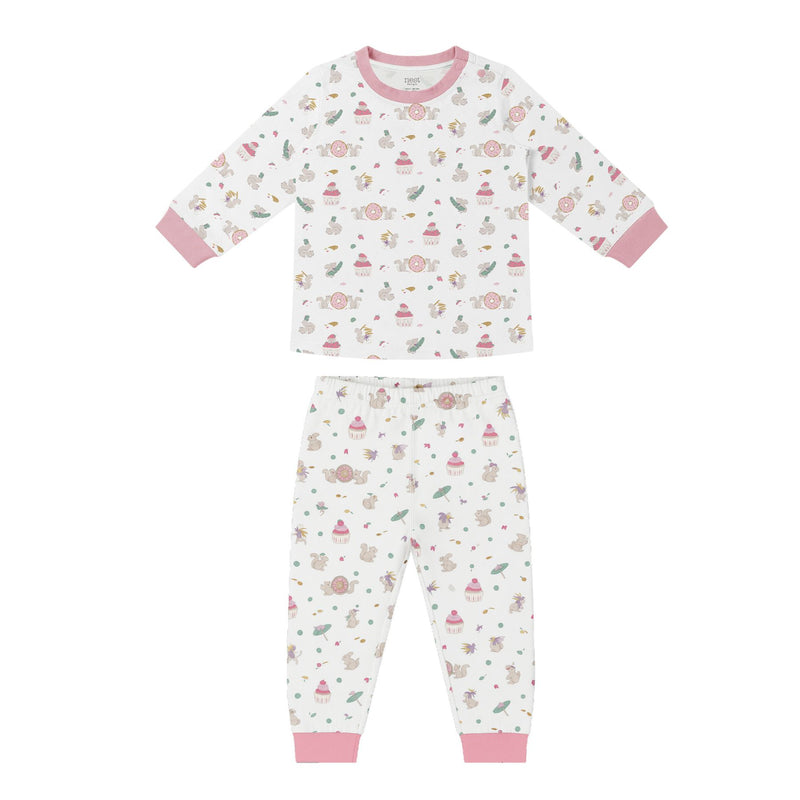 Bamboo Long Sleeve Two-Piece PJ Set