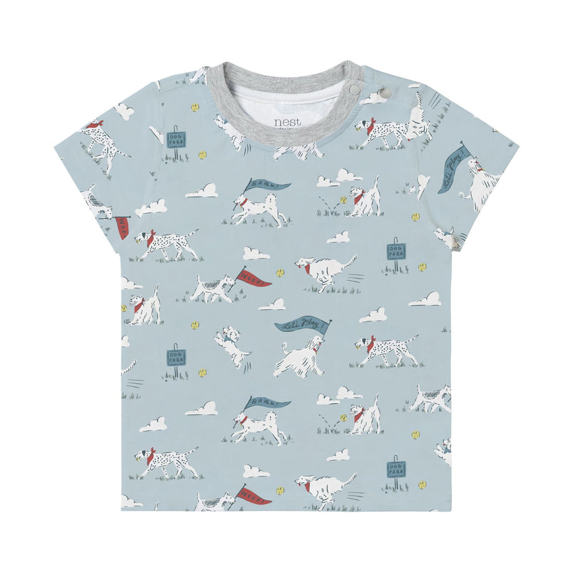 Bamboo Short Sleeve Two-Piece PJ Set