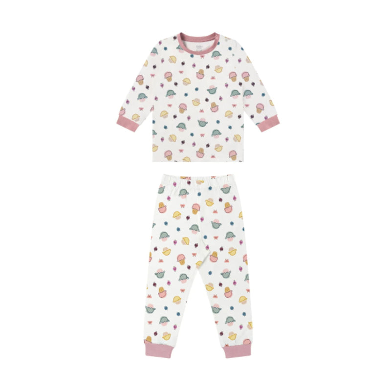 Organic Cotton Two-Piece Long Sleeve PJ Set