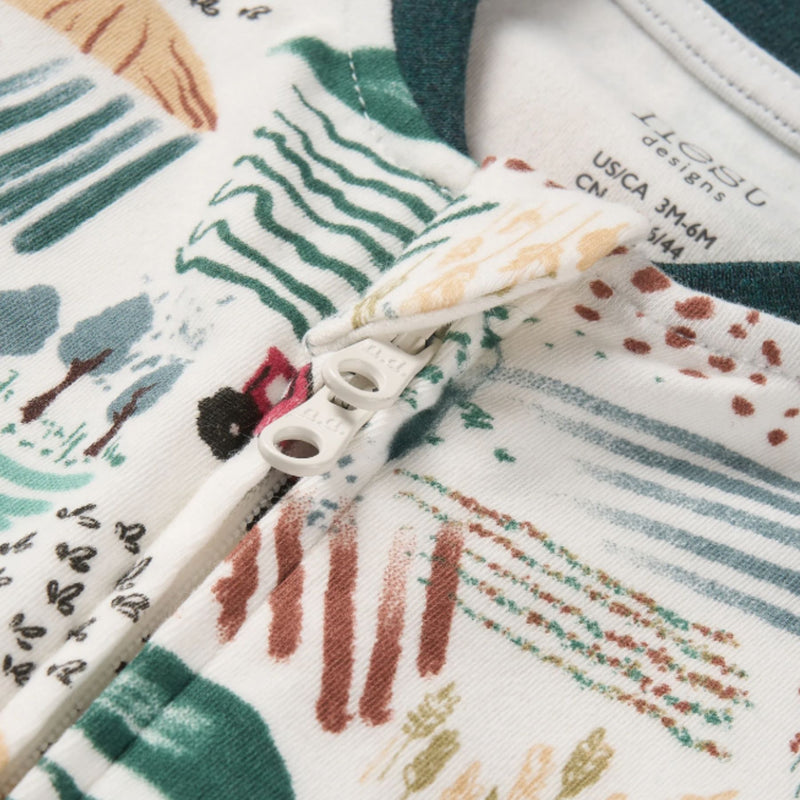Organic Cotton Footed Sleeper