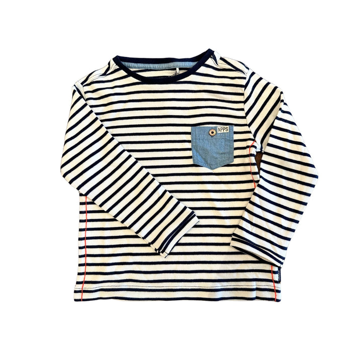 Kids Pim Stripe Long Sleeve Tee