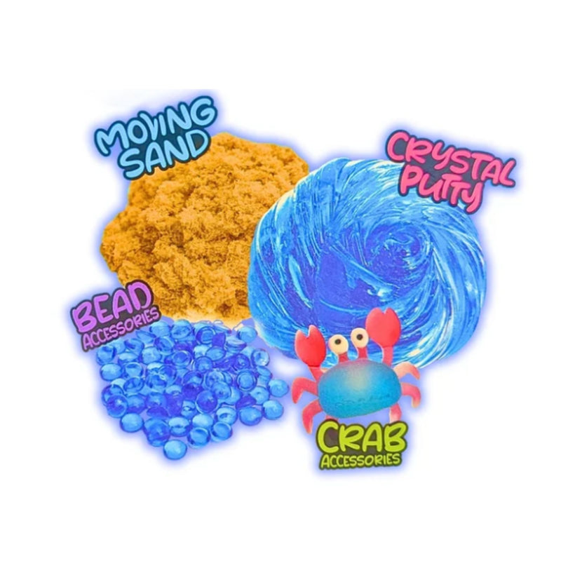 Ocean Crystal Putty + Moving Sand