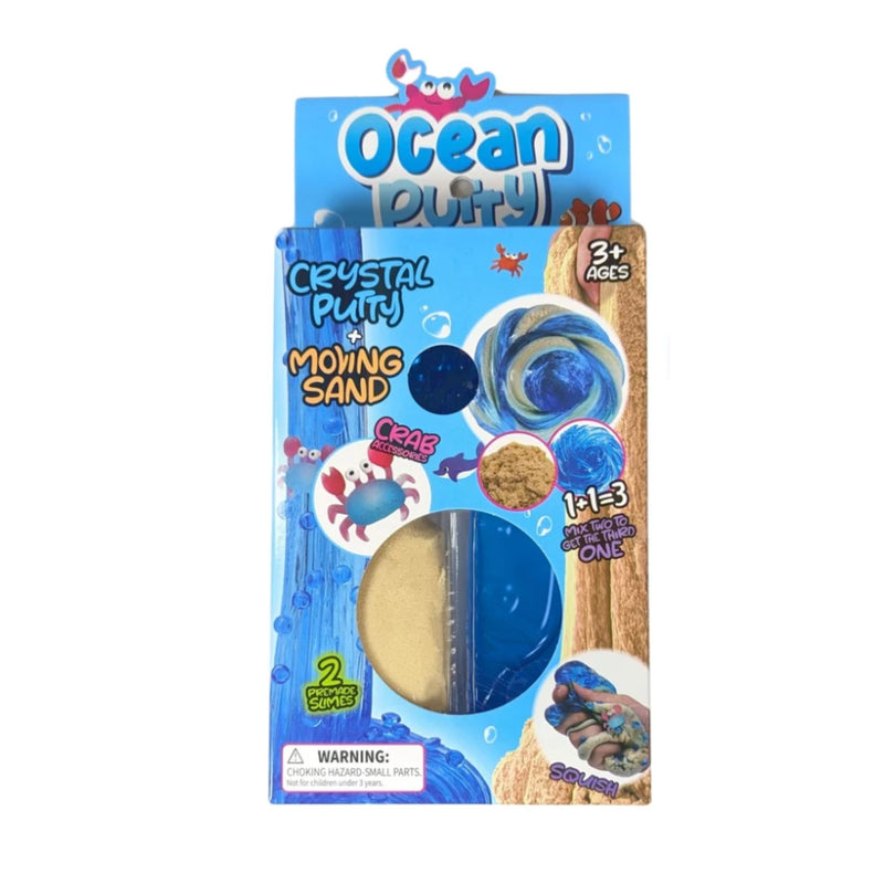 Ocean Crystal Putty + Moving Sand