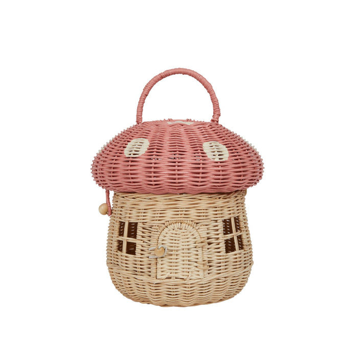 Rattan Mushroom Basket