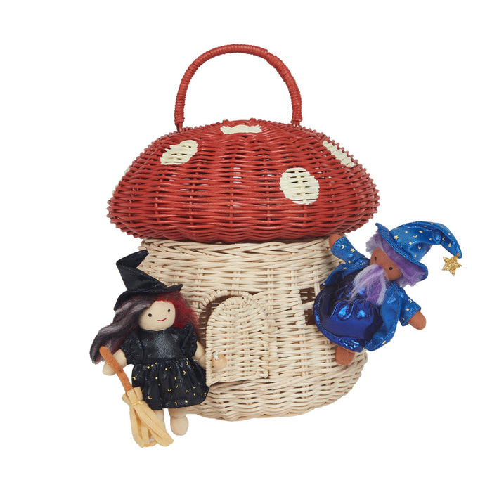 Rattan Mushroom Basket