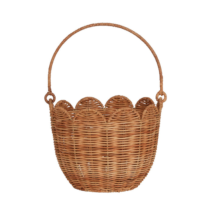 Rattan Tulip Carry Basket