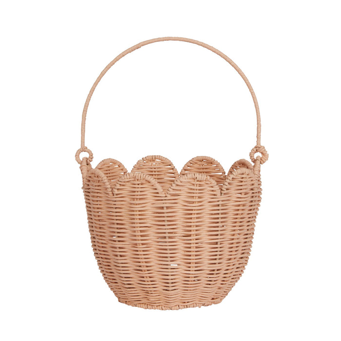 Rattan Tulip Carry Basket