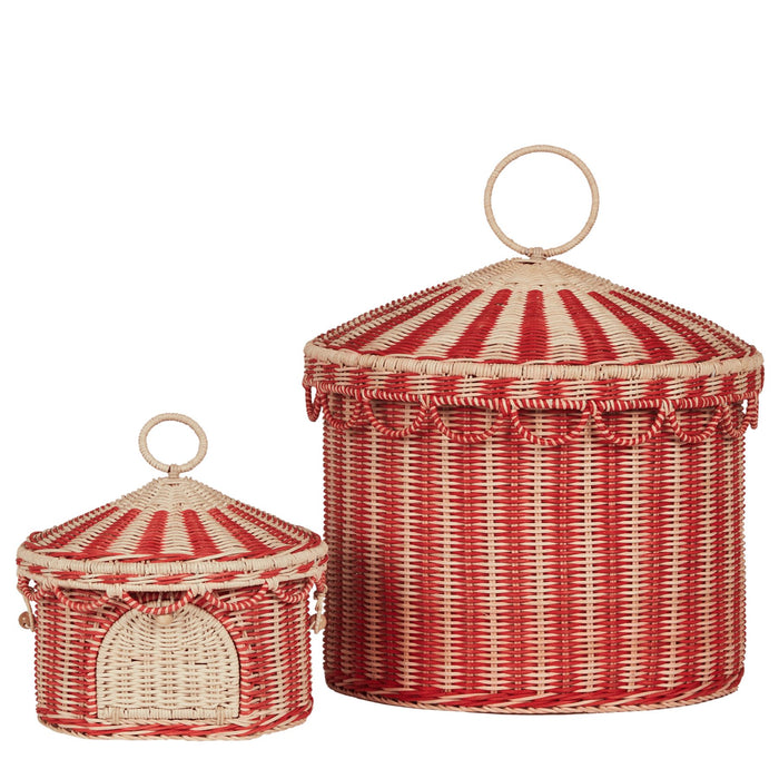 Circus Tent Toy Basket