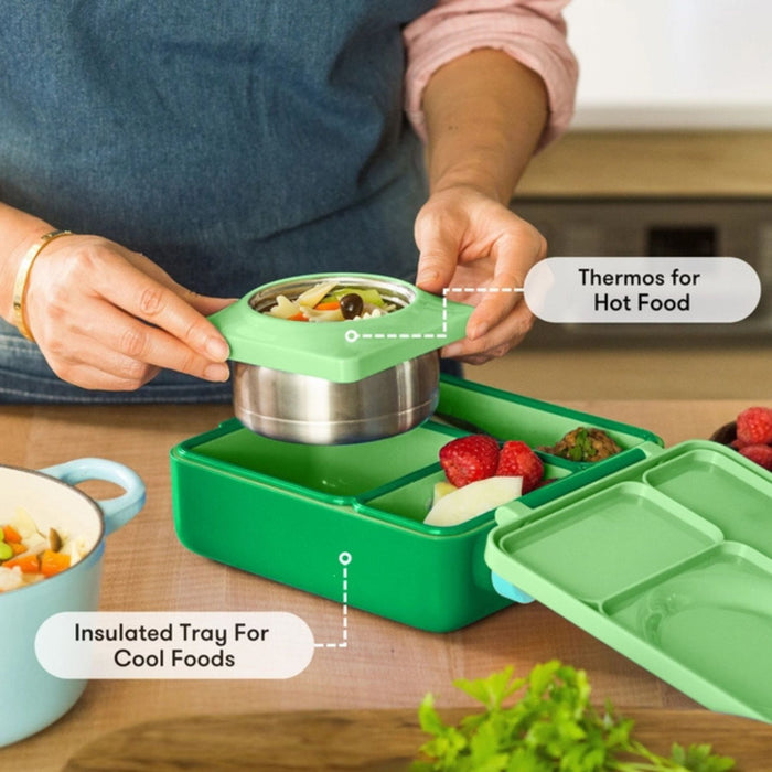 OmieBox Thermos Insulated Bento Box, Pastel Colour Set