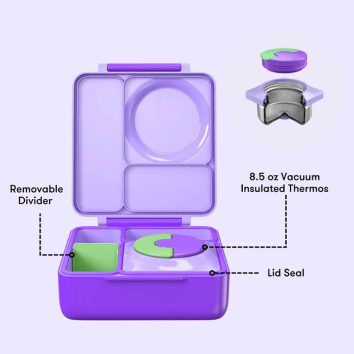 OmieBox Thermos Insulated Bento Box, Pastel Colour Set