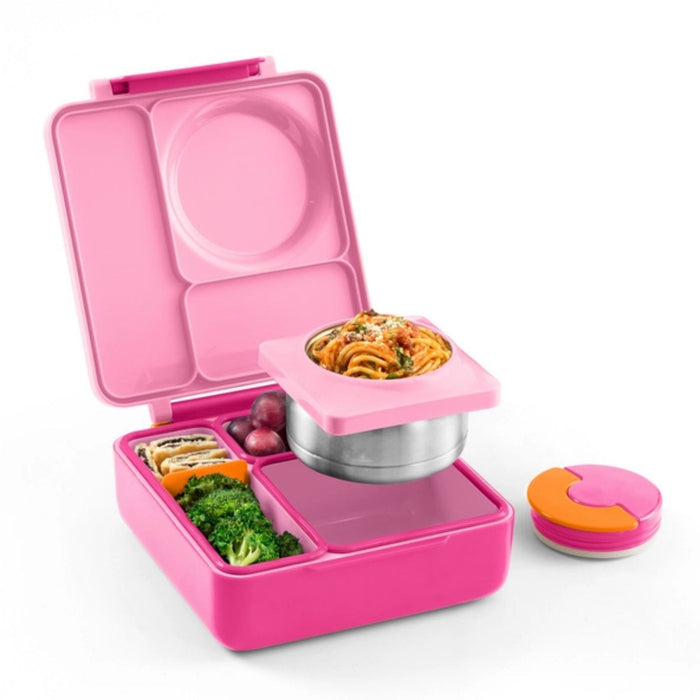 OmieBox Thermos Insulated Bento Box, Pastel Colour Set