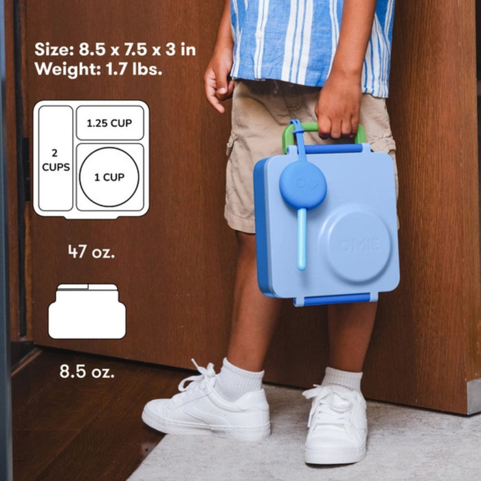 OmieBox Thermos Insulated Bento Box, Pastel Colour Set