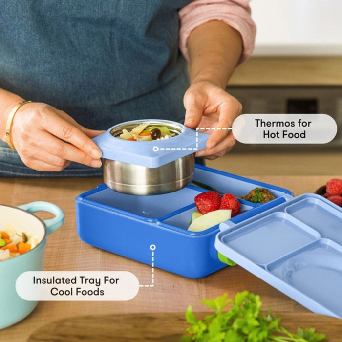 OmieBox Thermos Insulated Bento Box, Pastel Colour Set