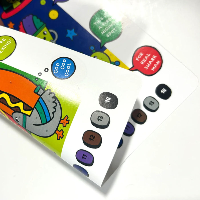 Colourtopia Colour By Number Kit