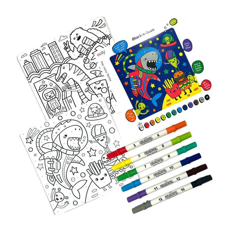 Colourtopia Colour By Number Kit