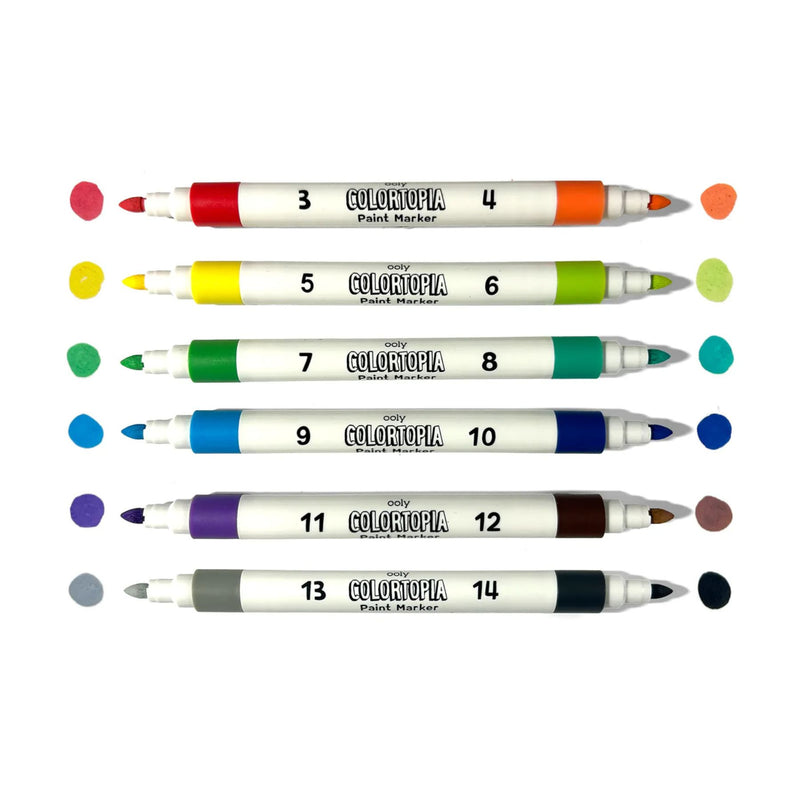 Colourtopia Colour By Number Kit