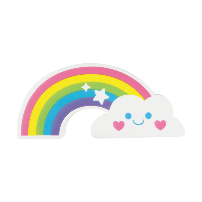 Fruit Punch Scented Erasers, Jumbo Rainbow Buddy