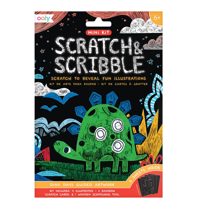 Mini Scratch + Scribble Art Kit