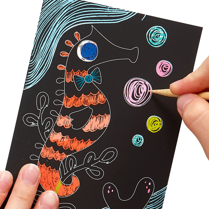 Mini Scratch + Scribble Art Kit