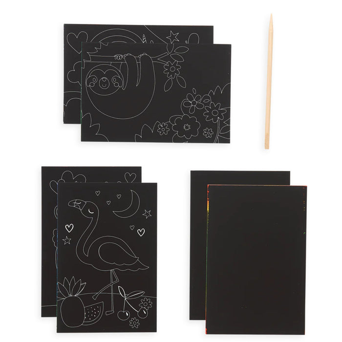 Mini Scratch + Scribble Art Kit