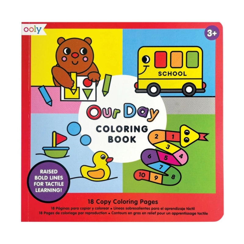 Raised Colouring Book