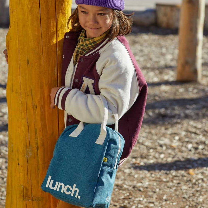 Organic Zipper Lunch Bag