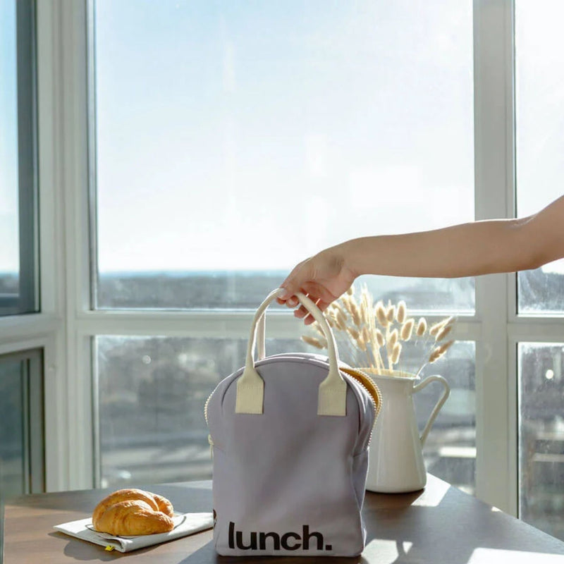 Organic Zipper Lunch Bag