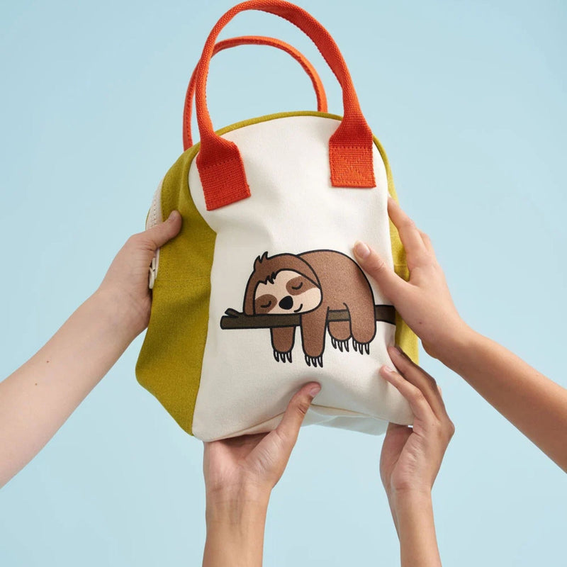 Organic Zipper Lunch Bag
