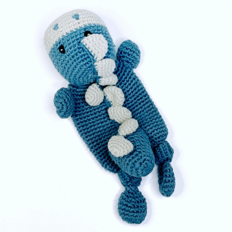 Organic Cotton Crochet Dinosaur Lovery